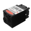 Fokussierbares 500 mw 808 nm Infrarot-IR-Laserdioden-Punktmodul 12 V + TTL + Lüfterkühlung