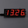 4 Digit LED Electronic Clock Temperature Light Control Version With Housing