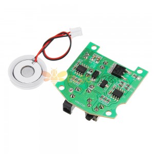 20mm 113KHz 超聲波加濕器霧化器 USB 陶瓷霧化器換能器加濕板配件 + PCB 模塊 D20mm