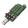 JUWEI 10W 4 스위치 USB 노화 방전 로더 15 종류 전류 테스트 부하 지원 QC2.0 QC3.0