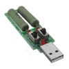 5V 10W 2 開關 USB 老化放電加載器 3 種電流測試負載功率電阻測試移動電源手機充電器 USB 電源