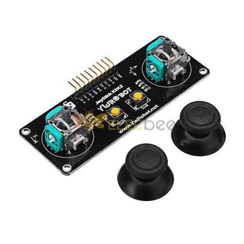 JoyStick 2 Channel PS2 Game Rocker Push Button Module for Arduino - produits compatibles avec les cartes Arduino officielles