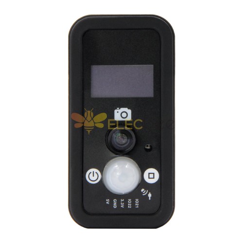 TTGO T-Camera 黑色 PVC 保护套和软橡胶套适用于 WROVER 带 PSRAM 相机模块 OV2640 0.96 OLED 开发板 Silicone