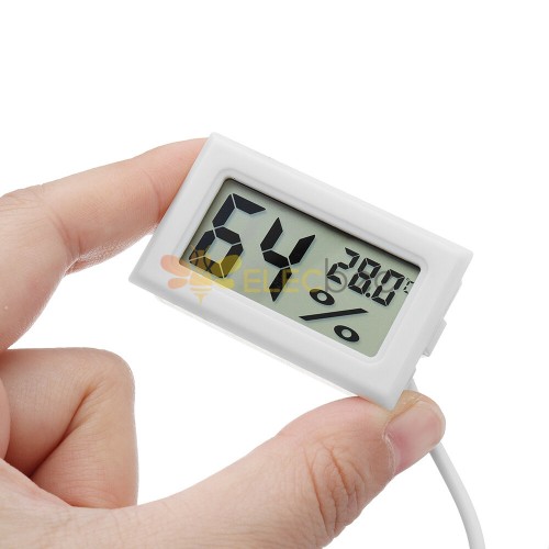 Mini thermomètre numérique LCD, hygromètre, réfrigérateur