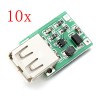 10Pcs DC-DC 0.9V-5V USB Output Charger Step Up Power Module