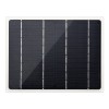 10W便携式太阳能电池板单晶硅太阳能电池用于太阳能电源充电器套件