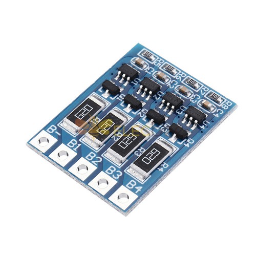 10pcs 4S 14.8V/16.8V 18650 Polymer Lithium Battery Protection Board Balanced Function Discharge Shunt Balance 4.2V 66mA