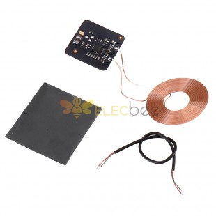 10pcs 5V 0.6A 3W Qi Standard Wireless Charging DIY Coil Receiver Module Circuit Board for Smart Phone