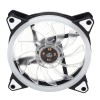 12V RGB Rainbow LED Silent Computer PC Case Cooling Cooler Fan CPU 120mm 4-Pin