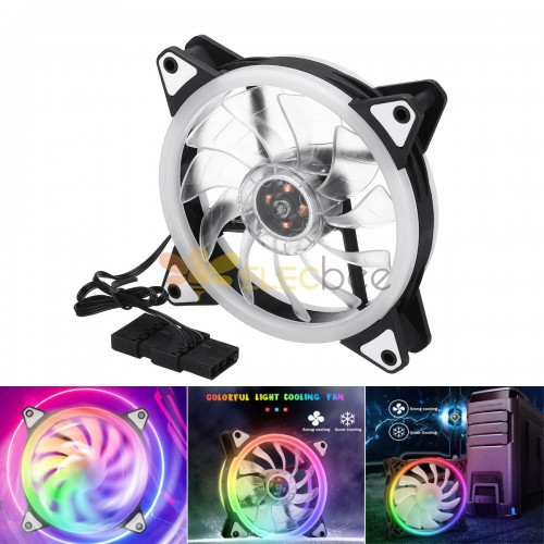 Ventilateur Pc 120mm, Led Rgb 120mm, Silencieux, Débit d'air élevé