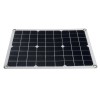 Painel solar 20W 18V à prova d\'água de alta eficiência USB monocristalino kit de energia solar carregador solar portátil