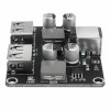 20 piezas USB 2CH QC3.0/2,0 DC-DC convertidor Buck módulo reductor de carga 6-32V 9/12/24V a placa de circuito de cargador rápido 3/5/12V
