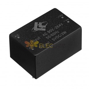 220V to 5V 600mA 3W AC-DC Step Down Regulated Power Supply Module LC-Powr-FT838 Precision Board