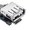 2pcs 5V Carregador de Bateria de Lítio Placa de Proteção Boost Módulo de Potência Micro USB Li-Po Li-ion 1