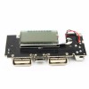 2 pièces double USB 5V 1A 2.1A Mobile Power Bank 18650 chargeur de batterie PCB Module Board