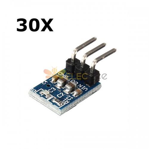 30 piezas de 5 V a 3,3 V DC-DC AMS1117 800MA módulo Buck de fuente de alimentación reductora