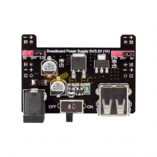 3Pcs Breadboard Power Supply 5V/3.3V 1A Module Board