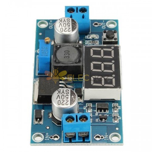 DZS Elec 2PCS LM2596 DC-DC Step Down Variable Volt Regulator Input 3.2V-40V  Output 1.25V-35V Adjustable Buck Converter Electronic Voltage Stabilizer