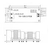 3Pcs YS-U12S12H AC to DC 12V 1A Switching Power Supply Module AC to DC Converter 12W Regulated Power Supply