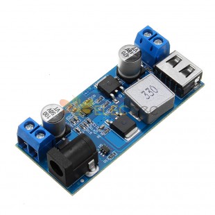 3pcs LM2596S DC-DC 24V/12V To 5V 5A Step Down Power Supply Buck Converter Adjustable USB Step-down Charging Module