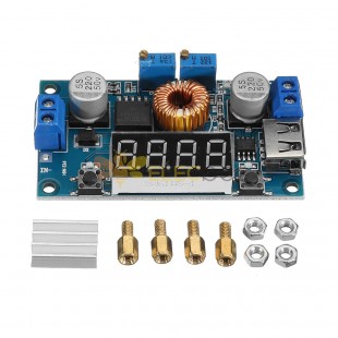 5A Constant Voltage Current Step Down Power Supply Module With USB Charging Power Bank Conversion Board