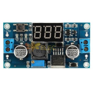 5Pcs LM2596 DC-DC Регулятор напряжения Регулируемый понижающий модуль питания с дисплеем