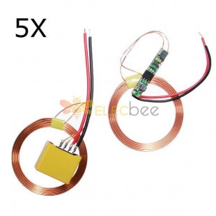 5Pcs Wireless Power Supply Coil Charger Board Wireless Charging Module