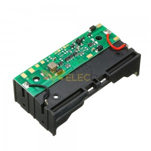 5V 2*18650リチウム電池充電UPS無停電保護装置バッテリーホルダー付き統合ボードブーストモジュール
