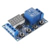 5V Delay Time Relay Module Timing Programmable Optocoupler Isolation Pulse Cycle Power Off Trigger