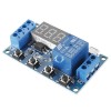 5V Delay Time Relay Module Timing Programmable Optocoupler Isolation Pulse Cycle Power Off Trigger