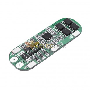 5 uds 3S 10A 12,6 V Li-ion 18650 cargador PCB BMS placa de protección de batería de litio con protección contra sobrecorriente