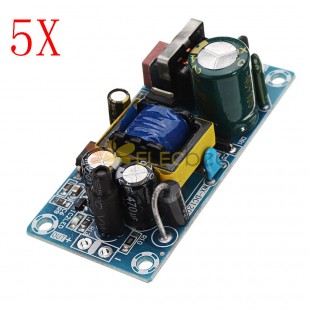 5pcs AC-DC 5V 2A Switching Power Supply Board Low Ripple Power Supply Board 10W Switching Module