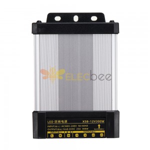 AC200-240V to DC12V 25A 300W LED Rainproof Waterproof Switching Power Supply