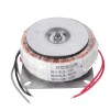 Fuente de alimentación de transformador Toroidal AC220V a Dual 24V + 24V 100W + 100W adecuada para placa amplificadora de alta potencia de 100W