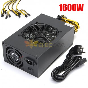 Fuente de alimentación BTB1600W adecuada para A6 A7 S7 S9 L3 R4 Miner 10x6 Pin