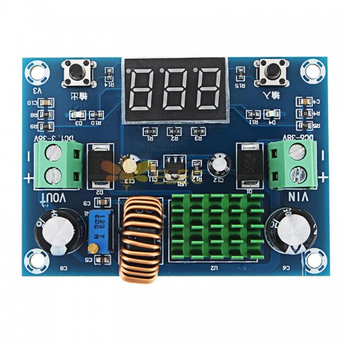 DC-DC XL4015 Regolabile 5V 12V 5A Regolatore M291 Display Digitale Modulo  Buck