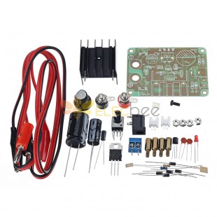 DIY DC/AC a DC LM317 regulador de voltaje ajustable continuo 1,25 V-37 V con Kit de protección