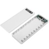 Ordinary Version 10*18650 Power Bank Case Dual USB DIY Shell 18650 battery Holder Charging Box