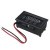 Power + Voltage Dual Display 3S Lithium Battery Detection Board Support 12V Car Battery Power Display with Switch Battery Indicator