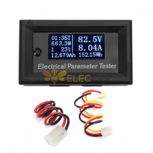 7 In 1 33V 10A Multifunction White OLED Digital Electrical Parameter Tester Ammeter