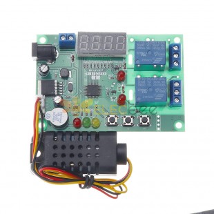 Temperature and Humidity Control Board AM2301 Sensor Module 5V~24V DC 10A Controller