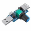 USB Mini Ayarlanabilir Hız Fan Modülü Rüzgar Hızı Vali Bilgisayar Soğutma Sessiz