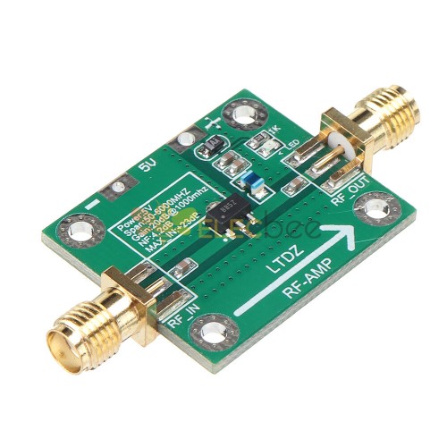 Placa amplificadora RF de ganancia de 50M-6000Mhz SBB5089 20dB