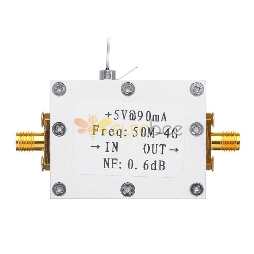 RF Amplifier Low Noise Amplifier Ham Radio Module LNA 50M4GHz NF0.6dB RF FM HF VHF / UHF Ham