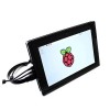 10.1 İnç Kapasitif HD LCD IPS Dokunmatik Ekran 1280x800 Ahududu Pi Muz Pi için Stander ile EU Plug
