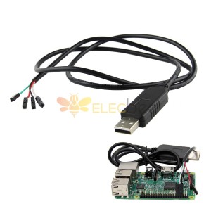 10 PCS USB para TTL cabo de porta serial de depuração para raspberry pi 3b 2b/porta COM