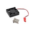 Mini ventilador de enfriamiento activo de bajo ruido delgado DIY de 10 piezas para Raspberry Pi 3 Modelo B / 2B / B +