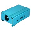 1 funda protectora de aleación de aluminio de 4 colores con ventilador de refrigeración para Raspberry Pi 2 modelo B/B + Blue