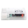Ventilador de refrigeración de soporte de caja de ABS de protección transparente de 20 piezas para Raspberry Pi 4 Modelo B