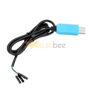 20 шт. USB к UART TTL кабель-удлинитель модуль 4 Pin 4 P серийный адаптер скачать кабель модуль для Raspberry Pi 3 поколения